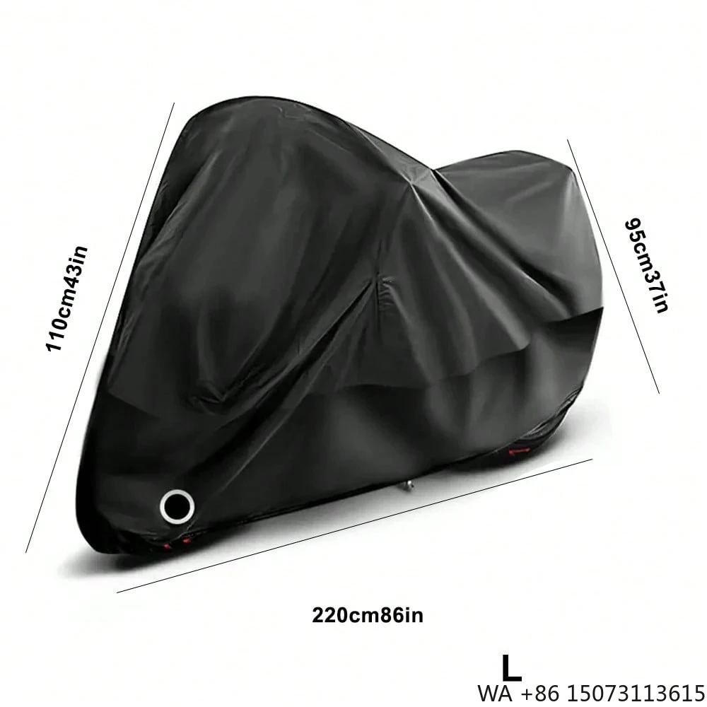 

Waterproof All-Season Universal Polyester Motorcycle Cover Outdoor Anti UV Water Dust
