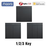 Aqara Wall Switch H1M Switch Button Wall Panel Switch With Neutral MARS Smart Light Key Smart Switch Zigbee Multiple Control Mod