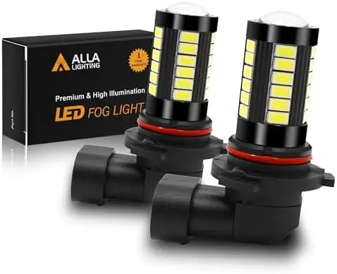 

Суперяркие светодиодные противотуманные фары H10 6000K 2800LM - 12V, замена ксеноновых ламп белого цвета для автомобилей, грузовиков, внедорожников