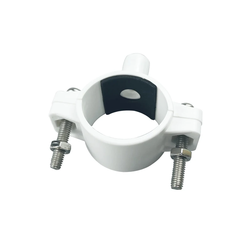 40mm RO Water  Drain Waste Water Pipe Clamp Saddle Valve Clips 1/4" OD Hose Quick Connection Reverse Osmosis Aquarium System