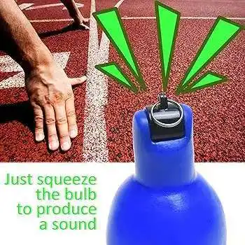 Eye-catching squeeze-sound hand-held whistle, loud and clear, suitable for pe teachers referees outdoor activities pet training