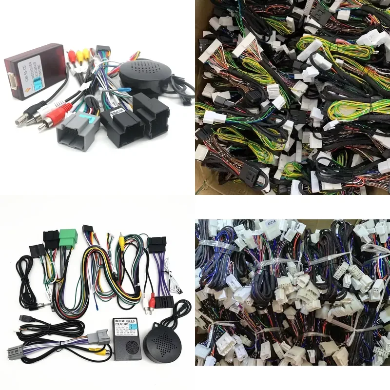 Car player wiring harness for Yukon, Canyon, Android stereo radio, navigation, Canbus audio cable