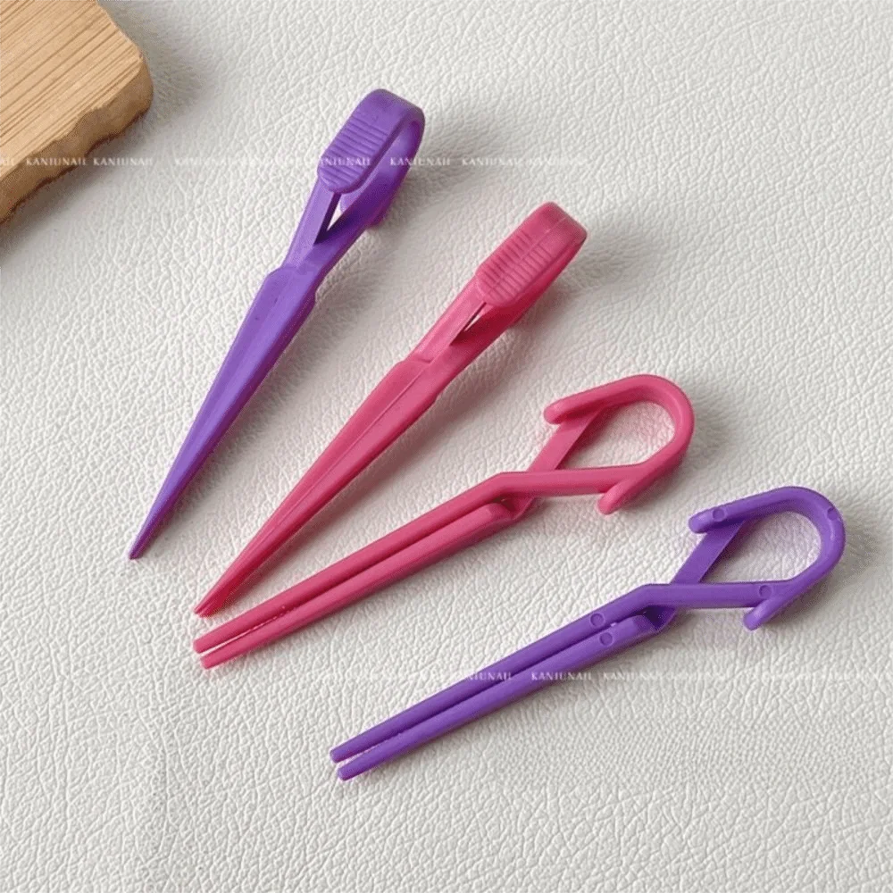 20Pcs Spill Proof Nail Polish Protector Clips Reusable Positioning Cross Nail Art Protection Clips Comfortable Portable