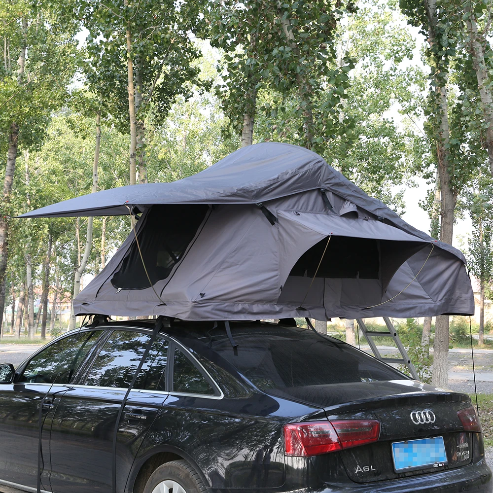 Factory Price Rooftop Tents Four Season 3-4 Person Camping 4wd Aluminium Roof Top Tent