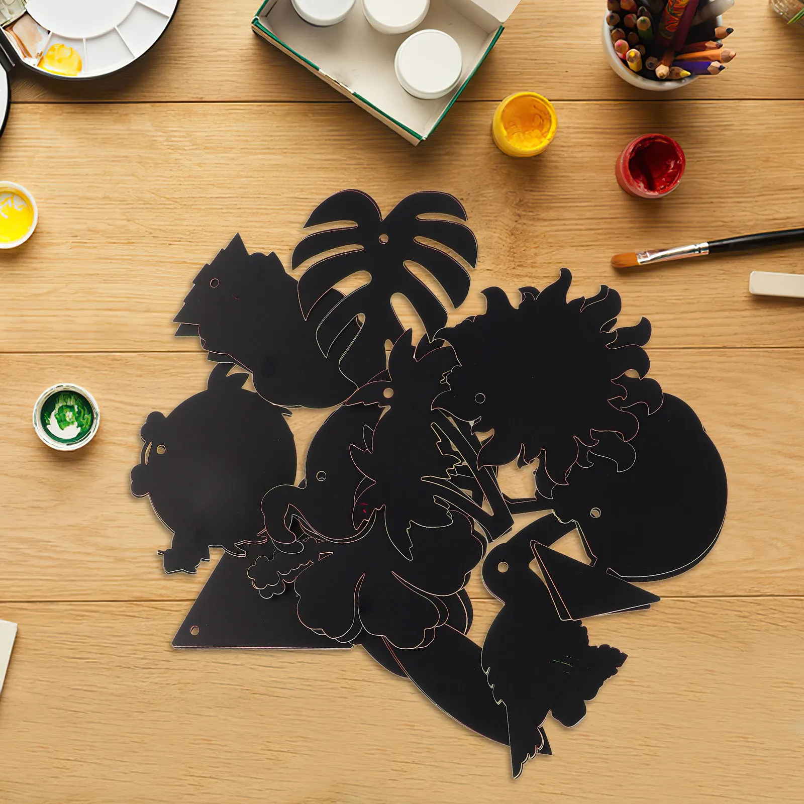 

Набор для декорации вечеринки: Гавайский Луау, летние DIY-карточки для скретч-рисования, креативные поделки для детей на тему тропического бассейна и пляжа, для дня рождения