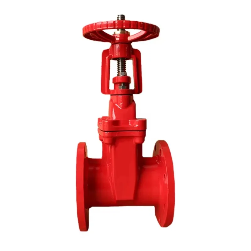 Corpo DI per supporti idrici con valvola a saracinesca con sede resiliente con stelo a montante manuale DN80 da 3 pollici con volantino 2CR13