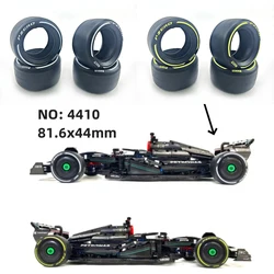 MOC Tenchnial F1 Car Printing tires 4410 81.6x44mm Pzero0 Compatible With 42171 Model MOC Building Technology Accessories Blocks