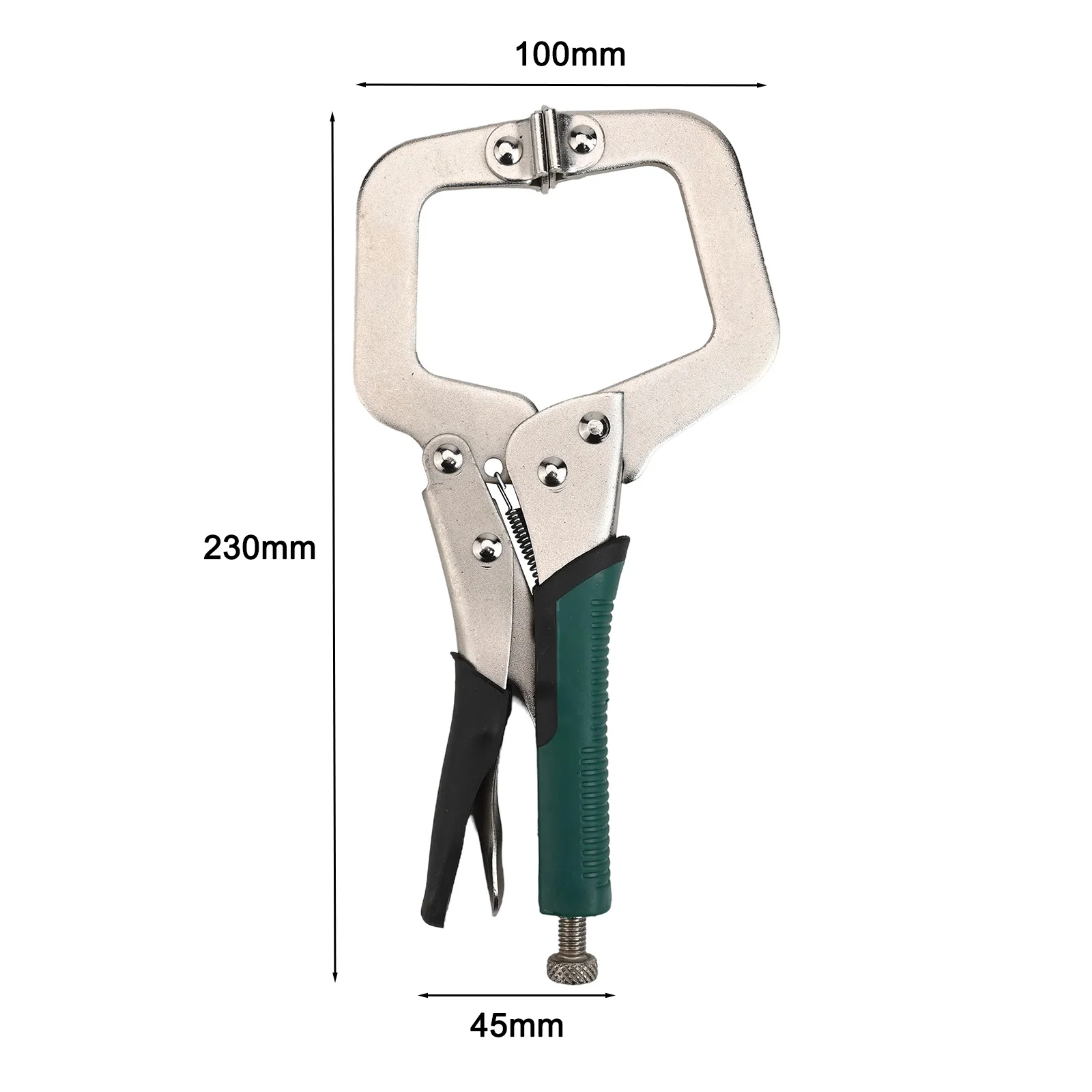 Hand Tool Woodworking Tools 11 Inch Welding Pliers Convenient Trigger Mechanism High-Carbon Steel Construction Heavy-Duty Tasks