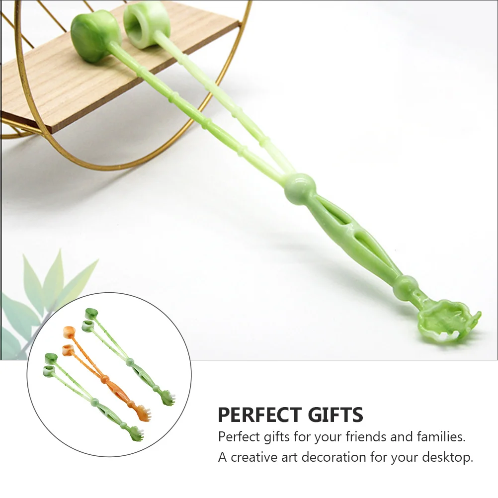 

3 шт., массажный молоток, скребок для спины с нержавеющей ручкой, похожий на пальцы, гладкие края, терапевтическая палочка для расслабления мышц