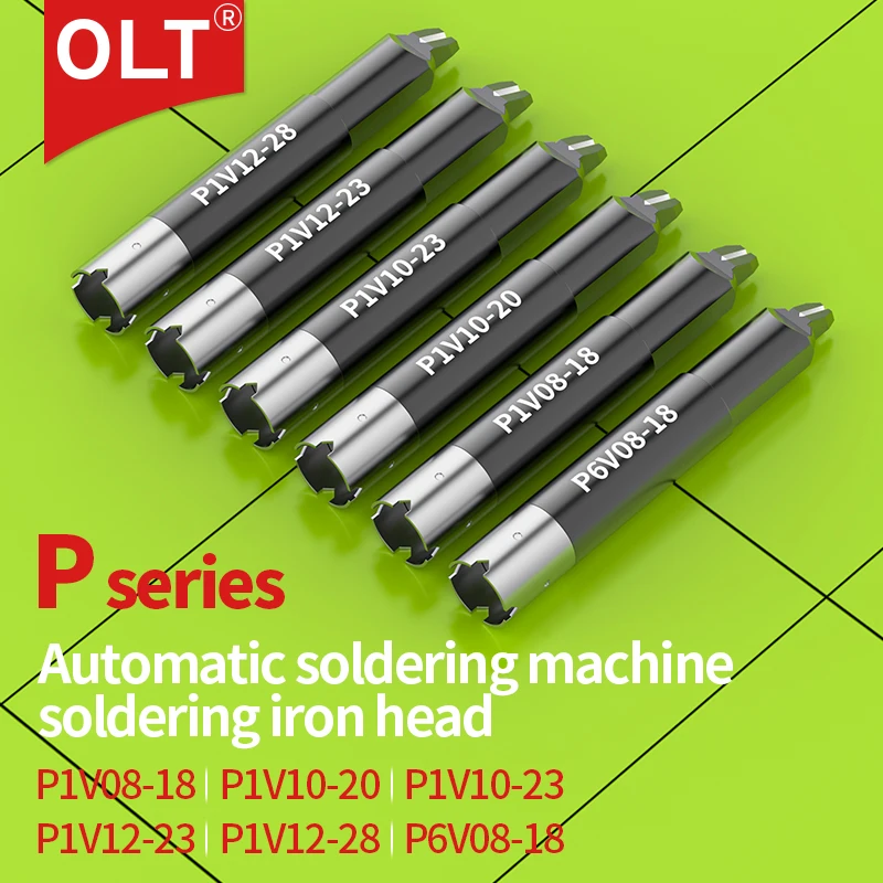 UNIX Soldering Iron Tips P1V08-18 P2D-N P3D-N P1V12-28 P6V08-18 Copper Heating Tin Head for UNIX Automatic Soldering Machine