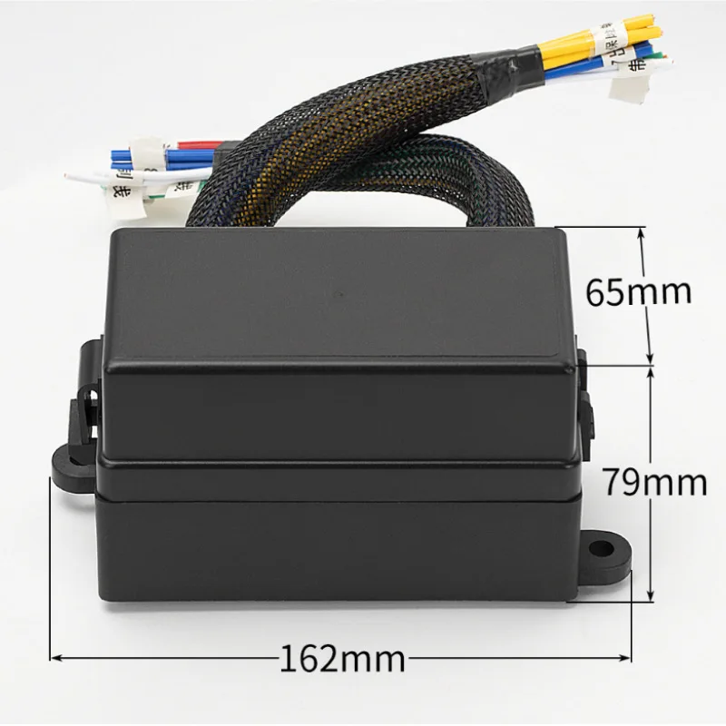 5P 12V 24V 40A Auto Seat Electric Adjustable Ventilation Fuse Relay Box Holder 4P with Wire 12-way for Car Truck Trailer Boat