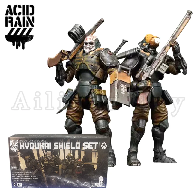 Acid Rain 1/18 Action Figure FAV-A48 Kyoukai Shield Set Anime Collection Military Model