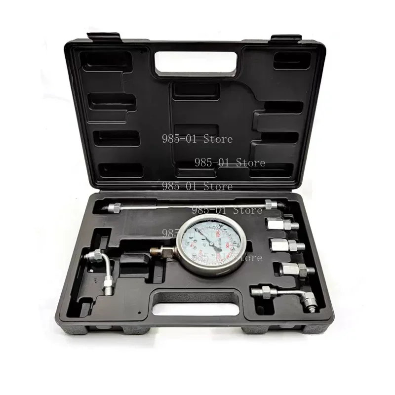 Maintenance and testing tool set, high-pressure common rail pressure gauge kit