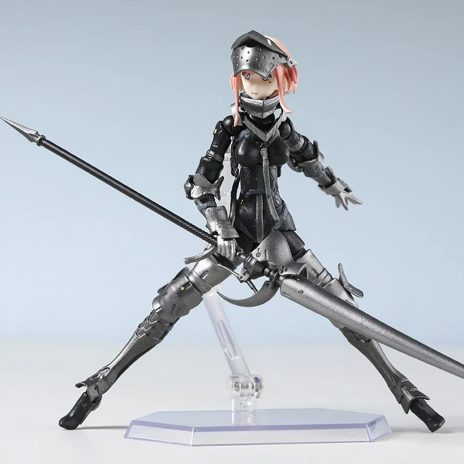 Figma 491 Lanze Reiter Falslander Action PVC نموذج لجسم مجموعة لعبة هدية