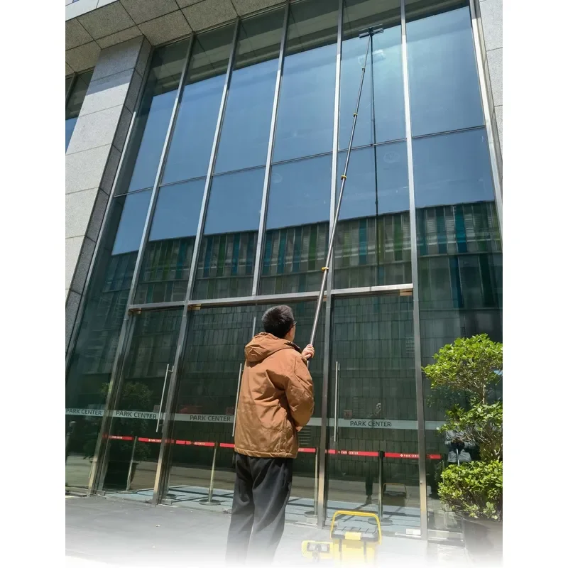 New Plastic Wireless High Voltage Mobile Glass External Cleaning Machine