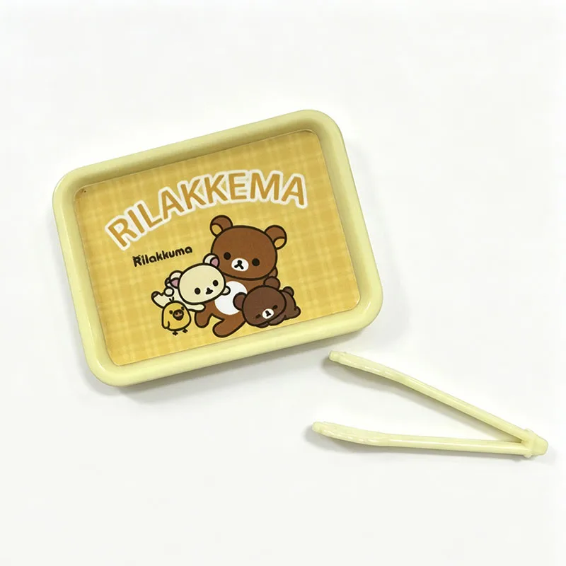 Miniature Mini Simulation Tray Dinner Plate Bread Clip Toy Home Decoration Ornament For Hobby Collection view 5