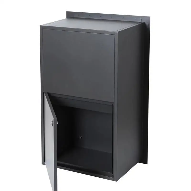The self-pickup cabinet receives anti-theft documents and parcels at the door of the mailbox
