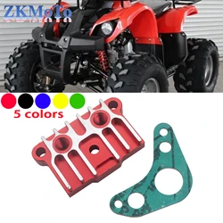 Pit Dirt Bike Oil Cooler Cylinder Cover CNC Horizontal Engine Adapter For 125 140cc Monkey ATV Off-Road Motorcycle Spare Parts