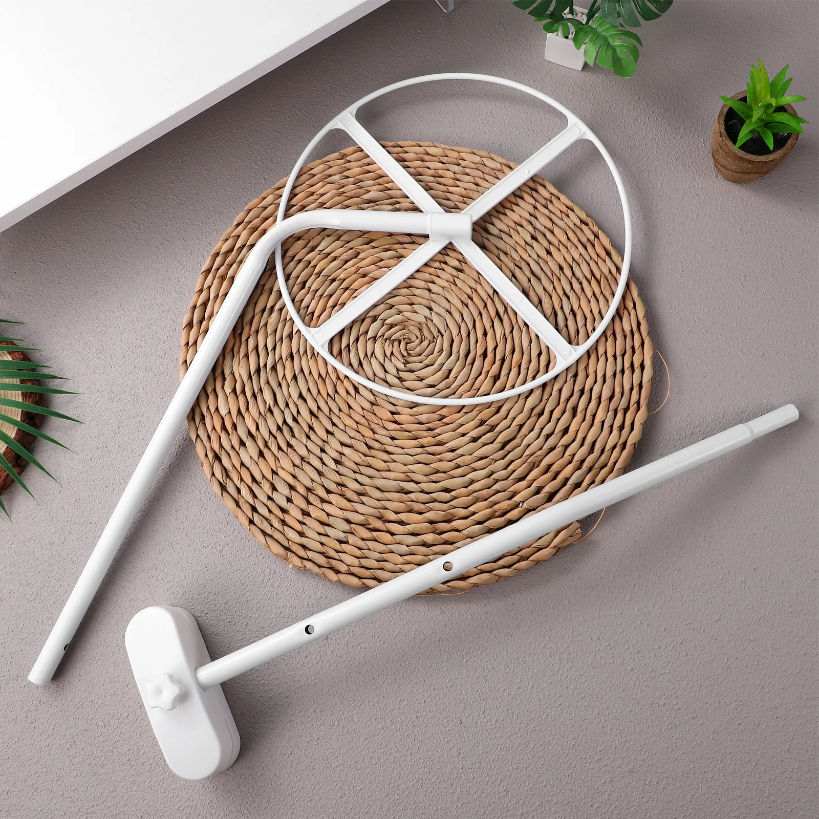 

Baby Mosquito Net Bracket Holder Strong Load-bearing Steel Pipe Crib Canopy Newborn Bed Practical FitBracket Baby