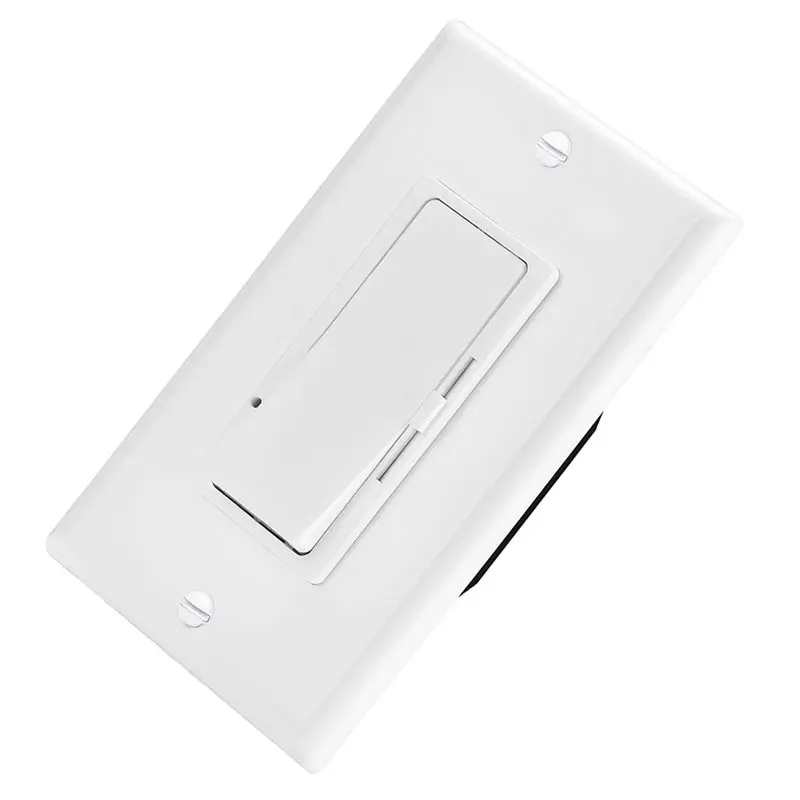 Happy New- Dimmer Switch 0-10V For Dimmable LED Lights, CFL, Incandescent Bulbs-Single-Pole Or 3-Way Compatible
