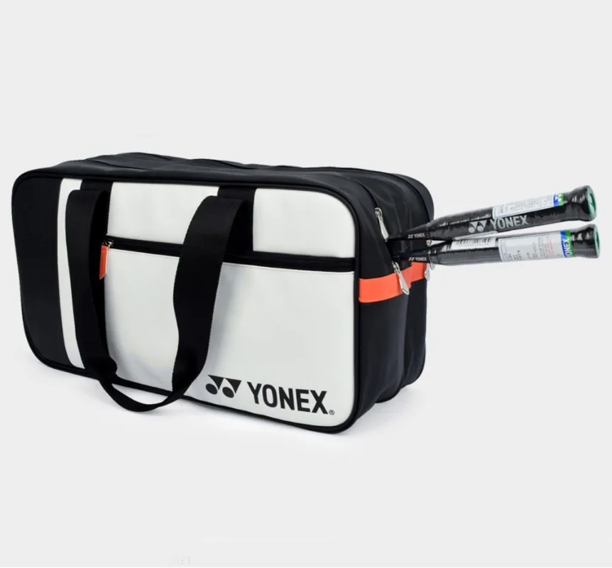 YONEX High-quality And Durable Badminton Racket Sports Bag PU Racket Sports Tennis Bag Large Capacity 2-piece Racket Set Unisex