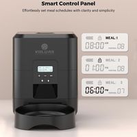 Button/WIFI Version 2L Smart Cat Feeder Timed APP Control Automatic Dog Feeder Quantitative Pet Dog Bowl For Cats Dog