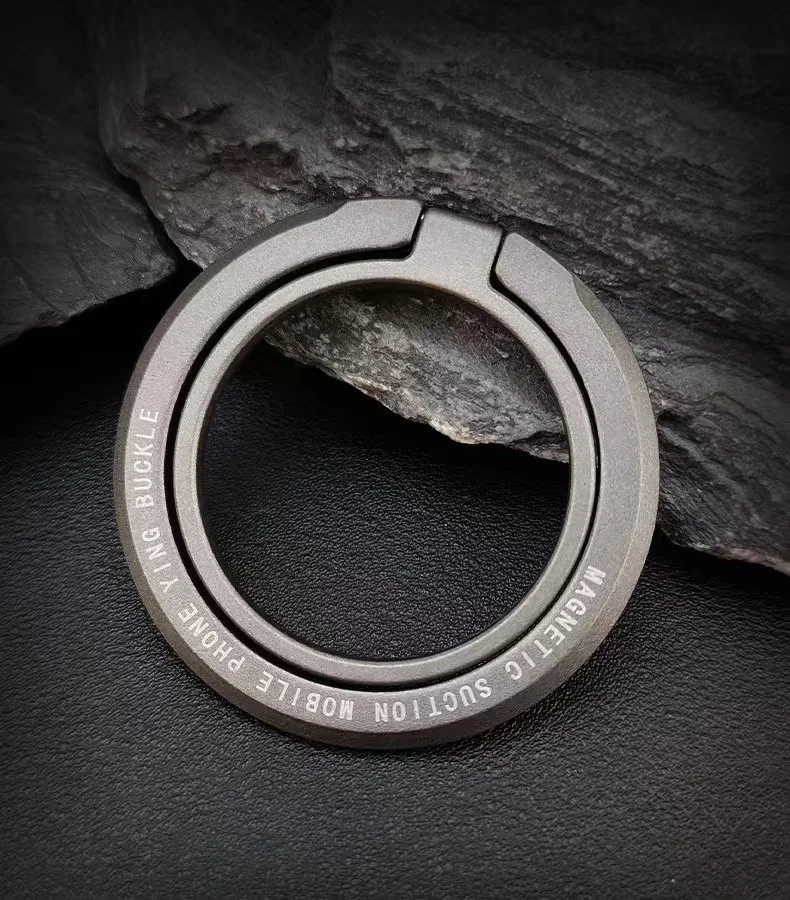 Neuer magnetischer Handy-Ringhalter für MagSafe-Zubehör, verstellbare Fingerring-Stützhalterung für Magnet-Hüllen für iPhone.