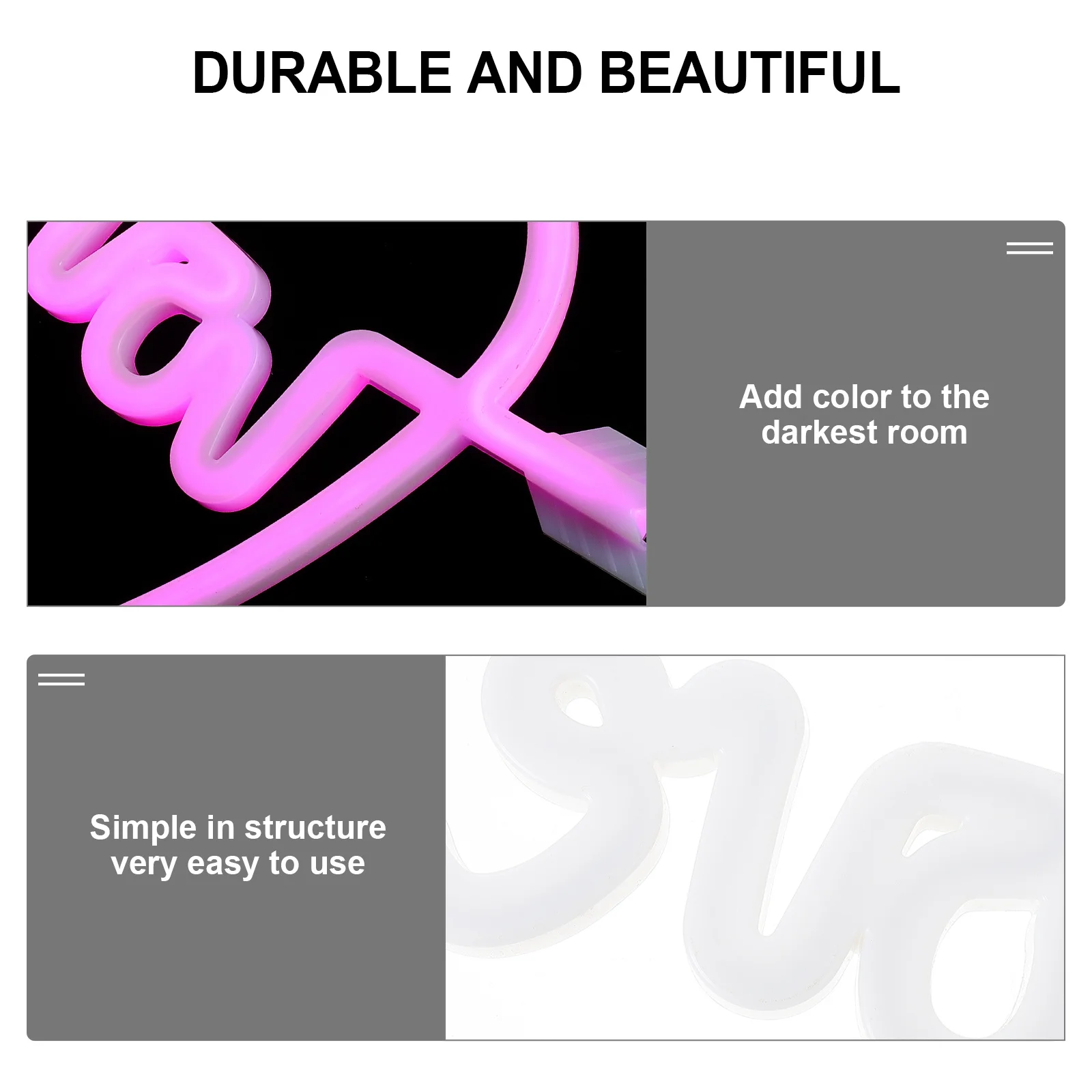 

LED Neon Shape Love Letter Creative Decorative Lamp Romantic Valentine's Day Night Light for Bedroom Party Tabletop