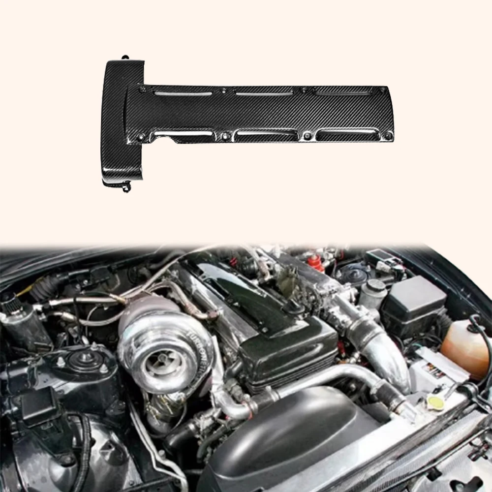 

For Toyota 1993-98 Supra MK4 A80 (Non VVTI Only) Carbon Fiber 2JZ Engine Cover