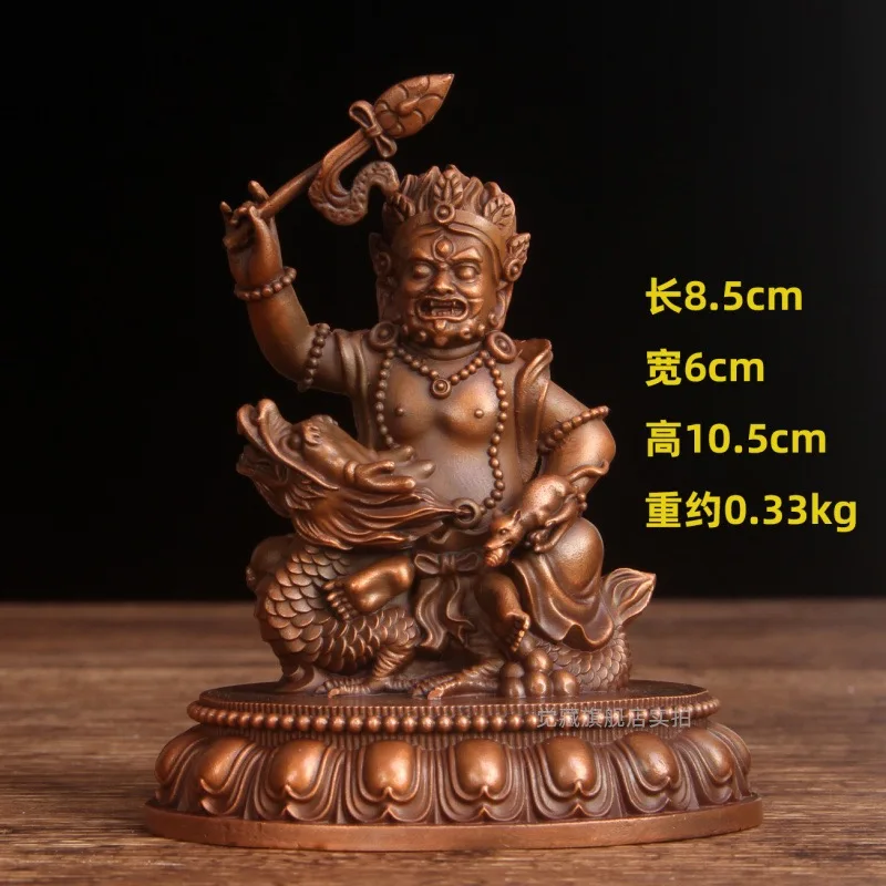 5P بالجملة لوازم البوذية التبت نيبال 5 آلهة الثروة عالية الجودة الشكل من تمثال بوذا النحاس جلب المال حسن الحظ