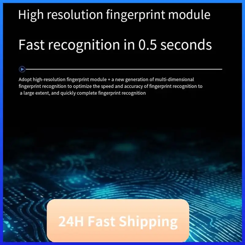 

T30C New Biometric Fingerprint Lock Black Keyless Cabinet Lock Smart Drawer Locks Anti-Theft Door Lock Long Standby Time Door