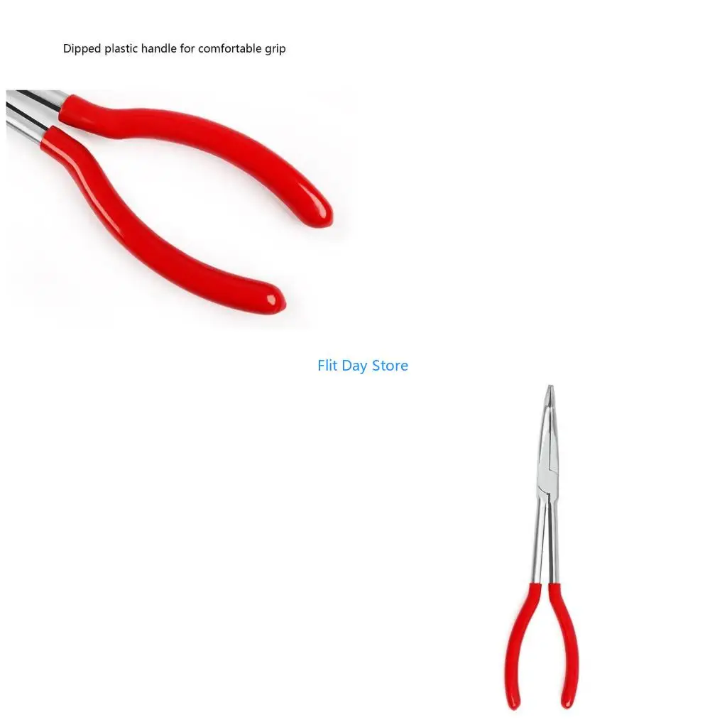 F92C Car Wire Removal Pliers Long Nose Cylinder Cable Clamp Removal Tool