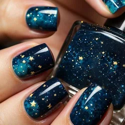 24 Stück modische künstliche Nägel zum Aufdrücken, kurzer quadratischer Kopf, falsche Nagelkunst, grünes Leopardenmuster-Design, künstliche Nagelspitzen mit vollständiger Abdeckung