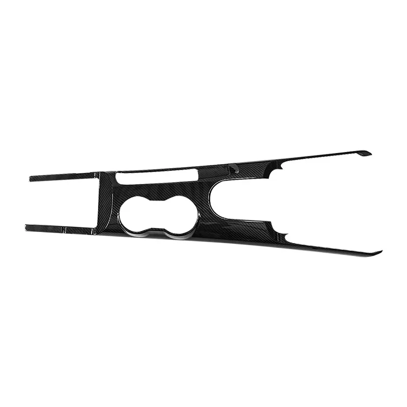 

carbon fiber control gear change panel decorative cover automotive interior modification accessories manufacturing hardware