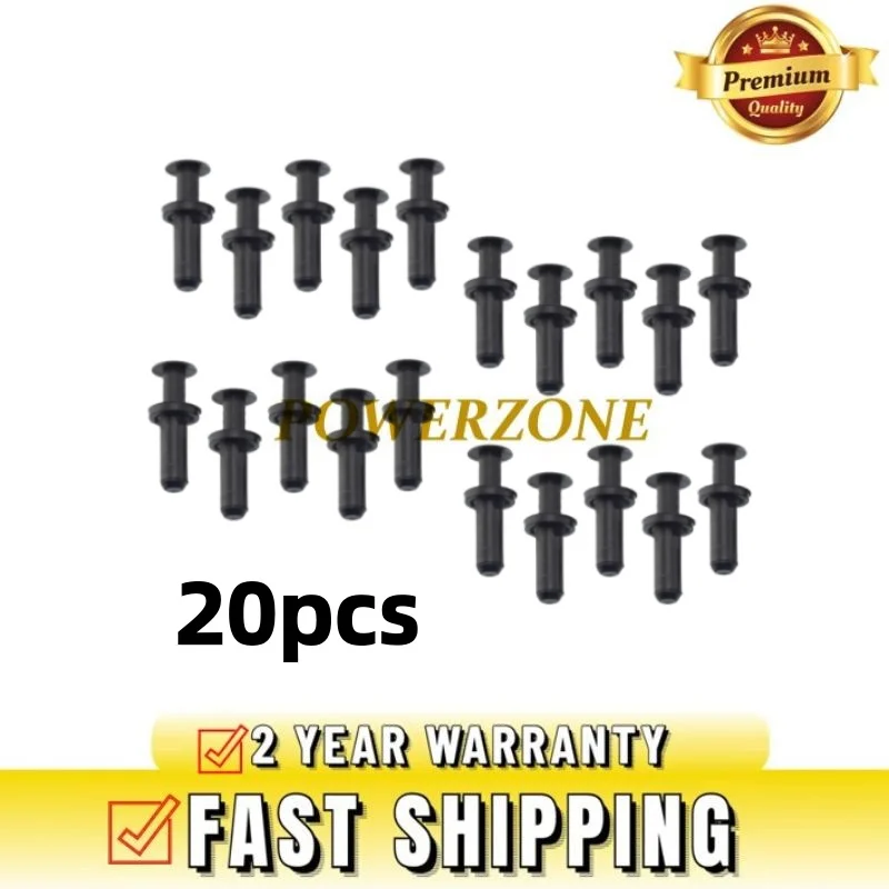 20 pcs Multi Purpose Rivet 0009915940 A0009915940 Fit for Mercedes Benz W207 W211 E63 SLK250 6mm Hole High Quality NEW