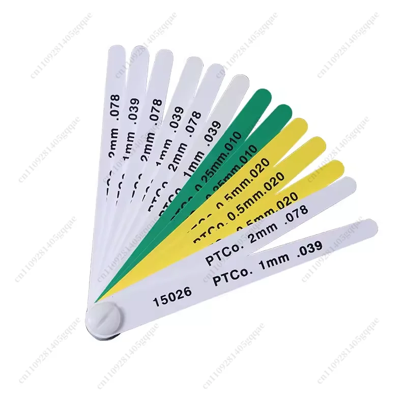 Plastic Color Gauge Plastic Gauge for Automotive Industry 15026 0.25-2 MM