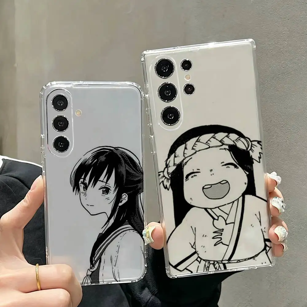Hayase March To Your Eternity  Phone Case For Samsung S25,S24,S21,S22,S23,S30,Ultra,S20,Plus,Fe,Note,10,9,5G Transparent Cover