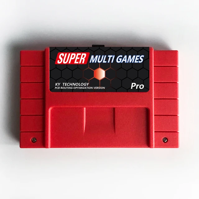 Super 900 In 1 Game Cartridge 16 Bit purchases For SNES Super Nintendo Console - Black