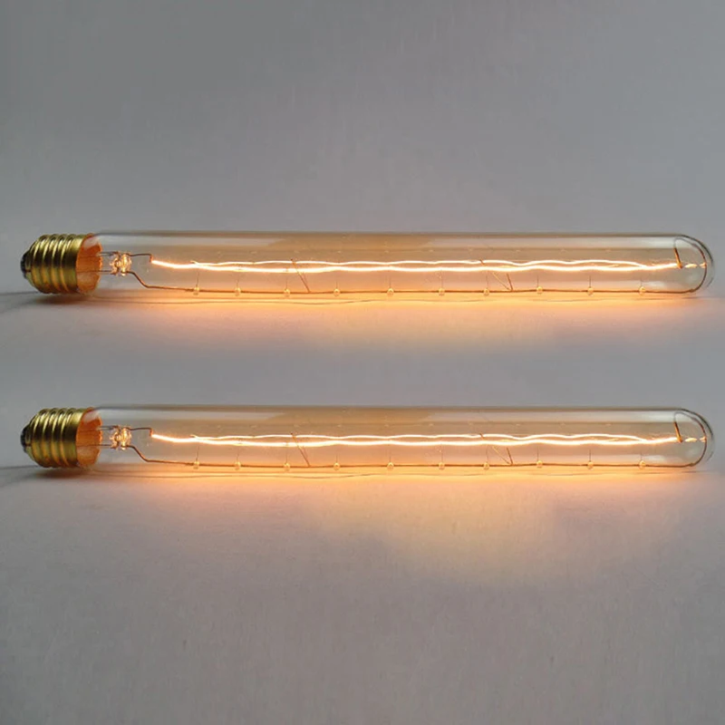1pc Retro Filament Incandescent Edison Light Bulb E27 220V 40W ST64 A19 G80 G95 T10 T45 T185 Ampoule Bulb Vintage LED Bulbs