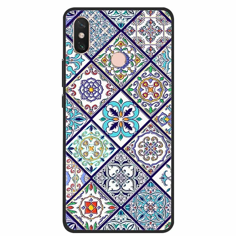 For Xiaomi Mi Max 3 Case 3D Flower Emboss Soft Silicone Phone Back Cover Case For Xiaomi Mi Max 3 Max3 Coque M1804E4A Fundas