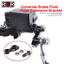 M10*1.25 Motorcycle Universal Hydraulic Brake Fluid Hose Extension Bracket Accessories for Suzuki Kawasaki Honda Yamaha Benda