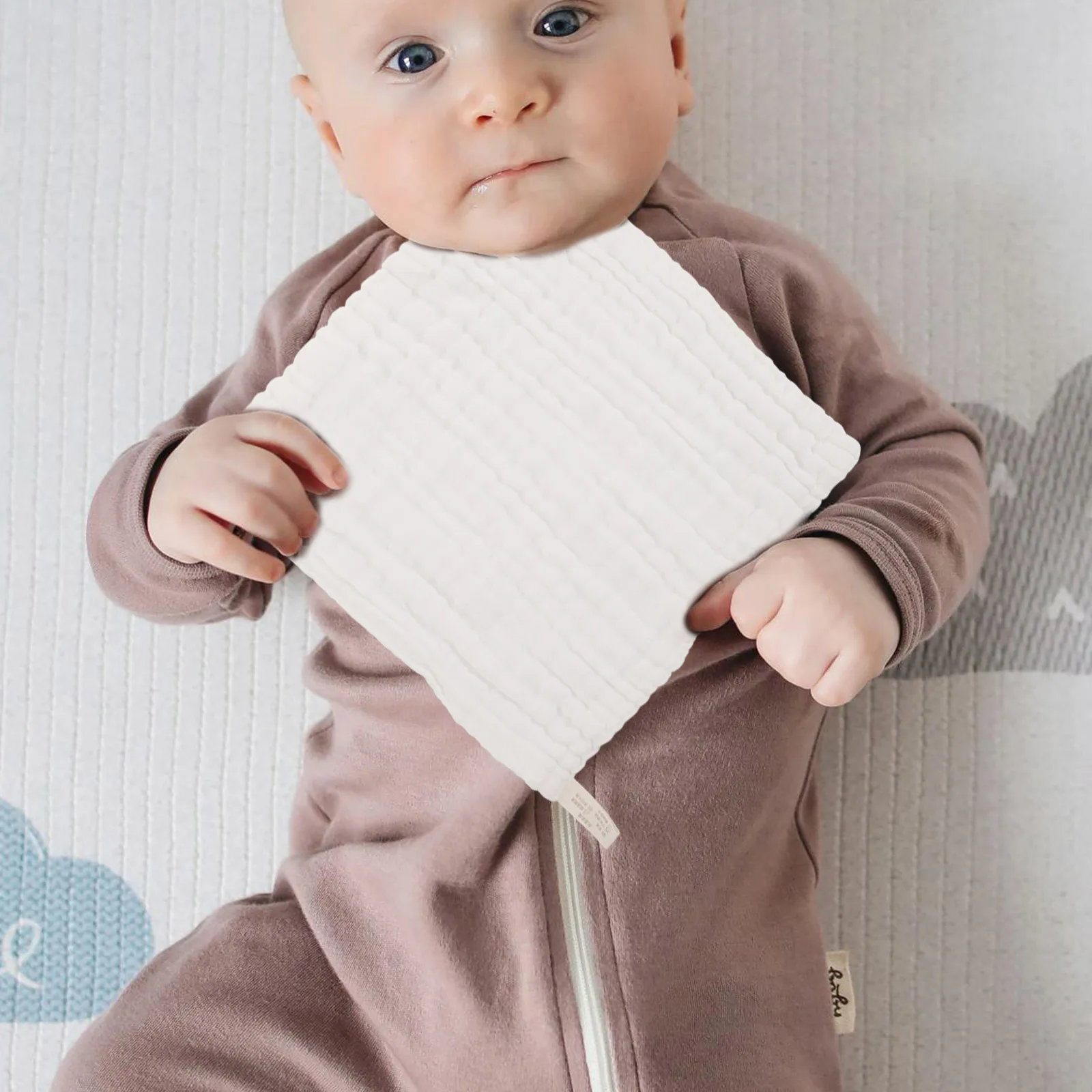 

10pcs Cotton Washcloths Gauze Square Scarf Soft Baby Supplies Small Towel Bath Bulk Newborn Boy Girl Infant Saliva Cloth Face