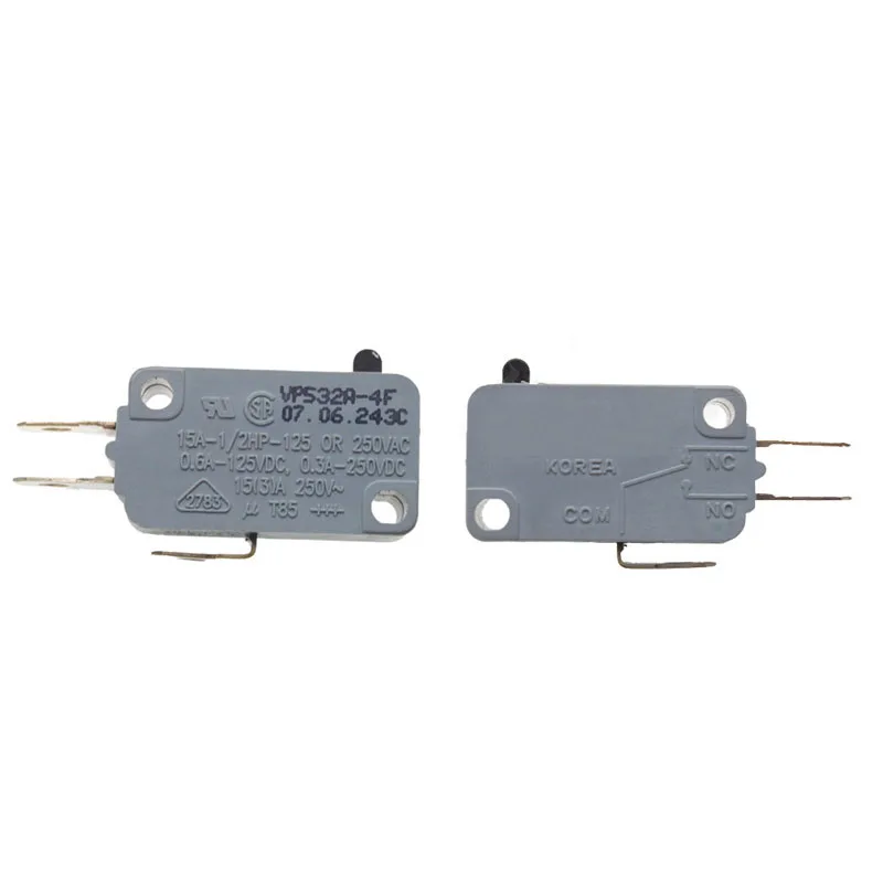 Original VP532A-4F microswitch 15A 125/250V T85 three-pin/normally closed and normally open contact switch