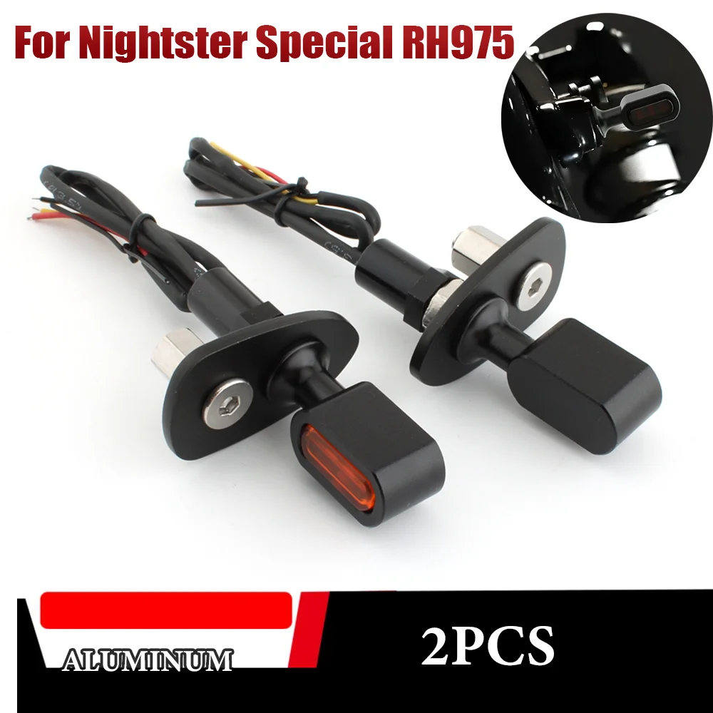 

Motorcycle Rear LED Brake Turn Signal Light Indicator Run Lamp For Harley Nightster Special RH975 RH 975 2024 2023 2022 2021