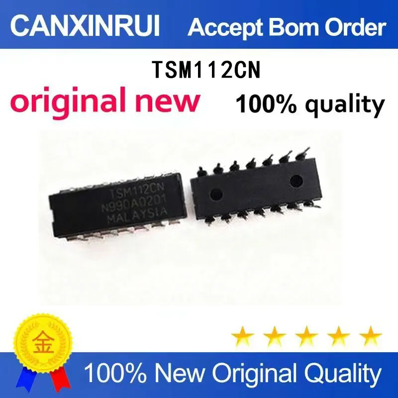 

(5-100 Pieces) Brand new original TSM112CN TSM112 DIP-14 spot chip IC