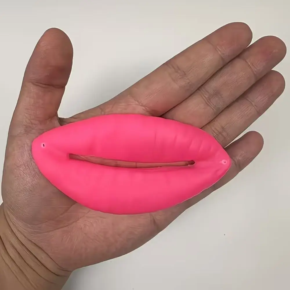 Novelty Thick Big Mouth Lips Props Funny Prank Items Sausage Mouth Decor Costume Parties Big Lips Prank Bachelorette Parties