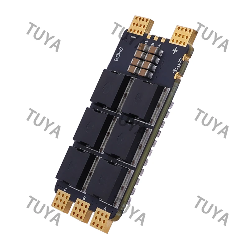 7155 80A ESC 6S-12S Lipo 64MHz Programmable Magic LED Light High Efficiency Low Noise for FPV Cine Lifters VTOL