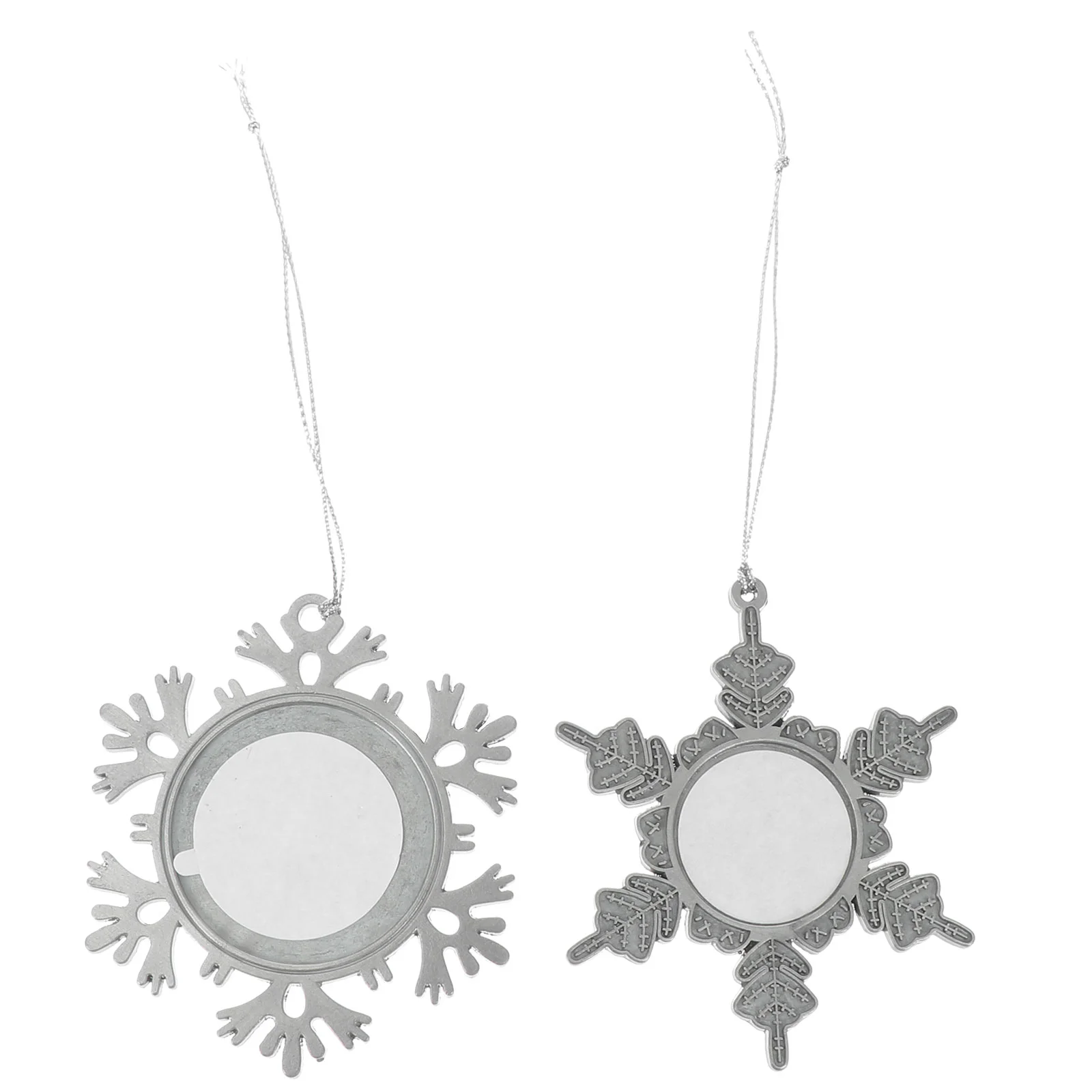 

Festival Supplies Snowflake Frame Pendant Christmas Sto Photo Necklace Zinc Alloy