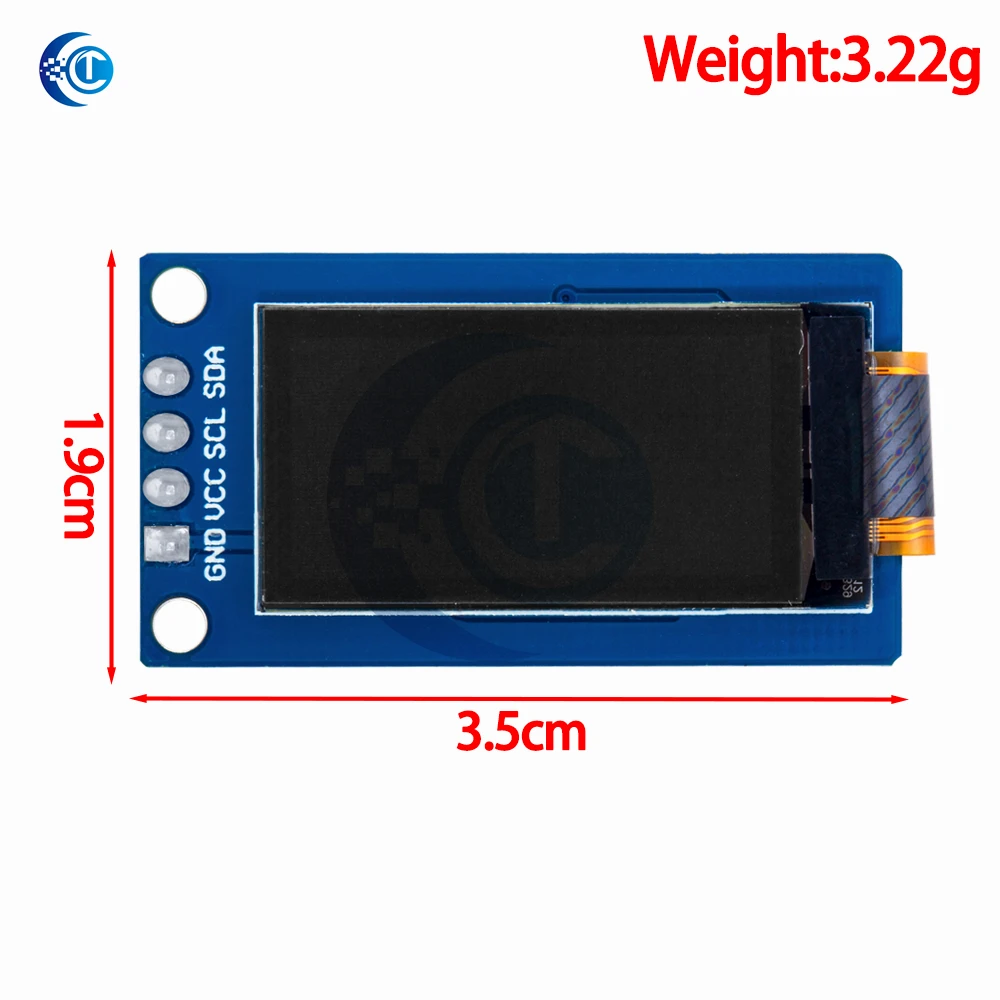 SSD1317 4-Pin I2C OLED Display – 0.96/1.3/1.54 Inch 64×128 Pixels for Arduino/Raspberry Pi DIY Projects