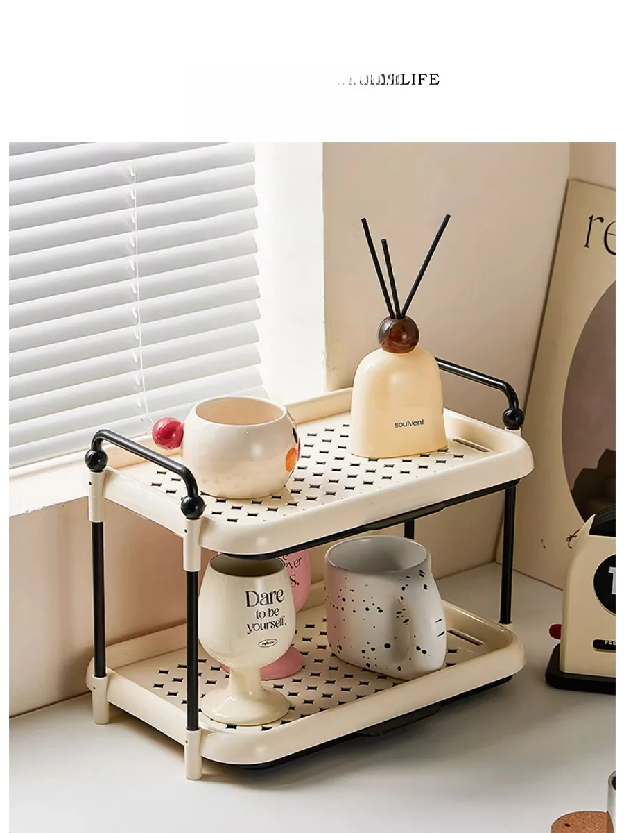 

Креативный модный пластиковый подстаканник Tlife: органайзер для хранения и сушки стаканов, поднос для дома, универсальный продукт для организации пространства